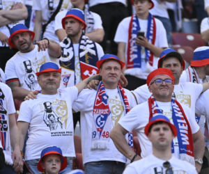 Kibice na finale Pucharu Polski: Górnik - Raków