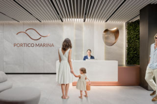 Portico Marina nad Zegrzem - wizualizacja nowej inwestycji