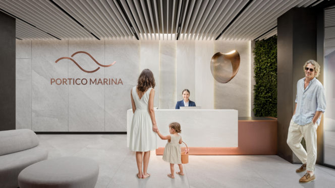 Portico Marina nad Zegrzem - wizualizacja nowej inwestycji