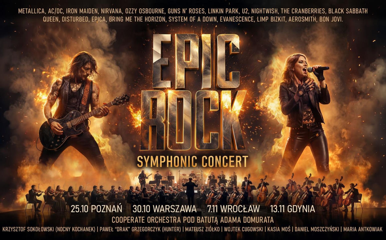 EPIC ROCK Symphonic Concert - 30 października