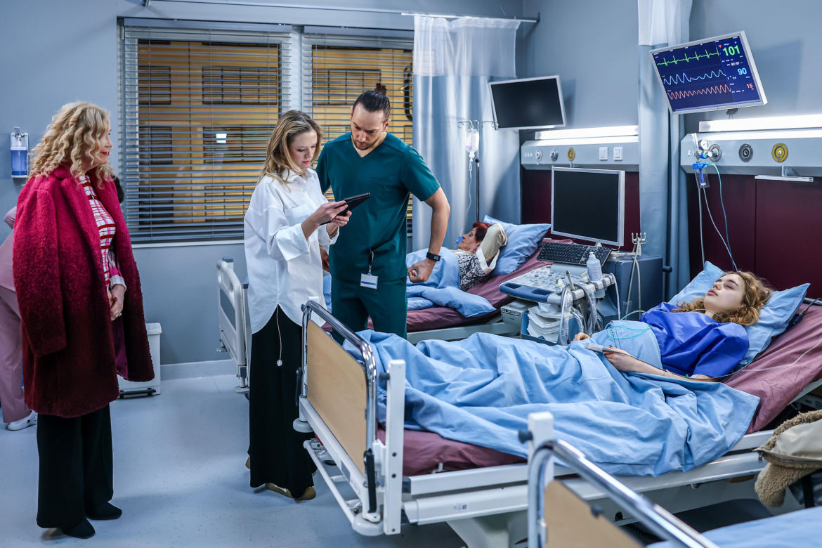 "Szpital św. Anny", odcinek 98: Majka rodzi dziecko. Noworodek jest w stanie krytycznym