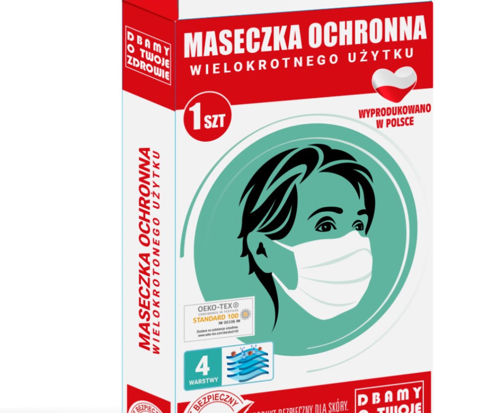 Lidl - maseczka ochronna marki Adrian