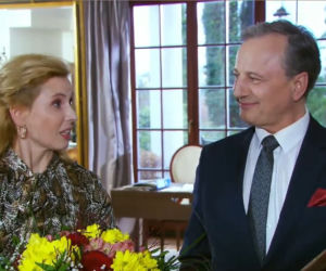 Na Wspólnej odc. 3298. Andrzej Zakościelny (Dariusz Niebudek), Justyna Zakościelna (Magdalena Kacprzak)	