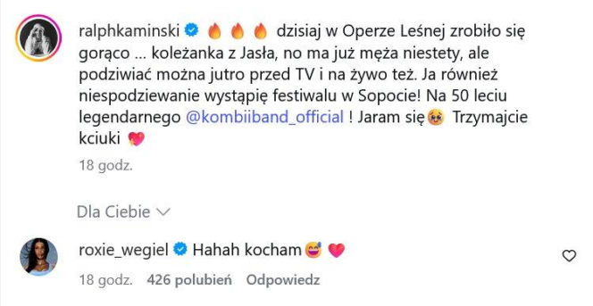 Kaminski pokazał Roxie Węgiel zza kulis! Internet patrzył tylko na jej krągłe pośladki