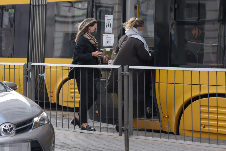 Rozenek jeździ tramwajem! 