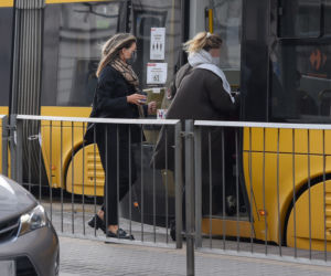 Rozenek jeździ tramwajem! 