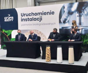 Polimer ze skrobi ziemniaczanej - nowa linia produkcyjna Grupy Azoty S.A. 
