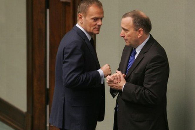 Grzegorz Schetyna, Donald Tusk
