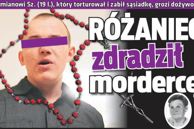 Różaniec zdradził mordercę