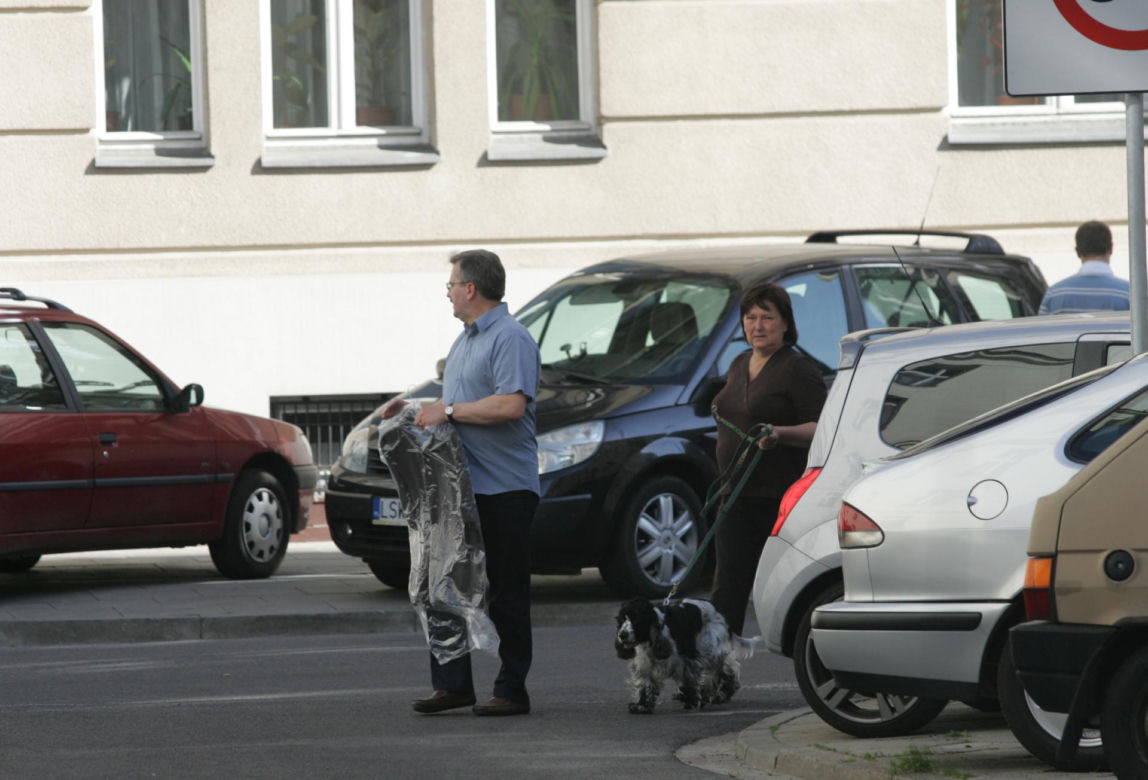 Pieski w Pałacu Prezydenckim