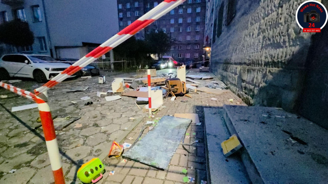 Wybuch gazu na częstochowskiej 