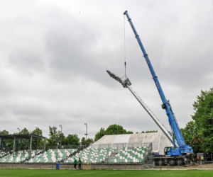 Jupitery stanęły na stadionie Warty Poznań
