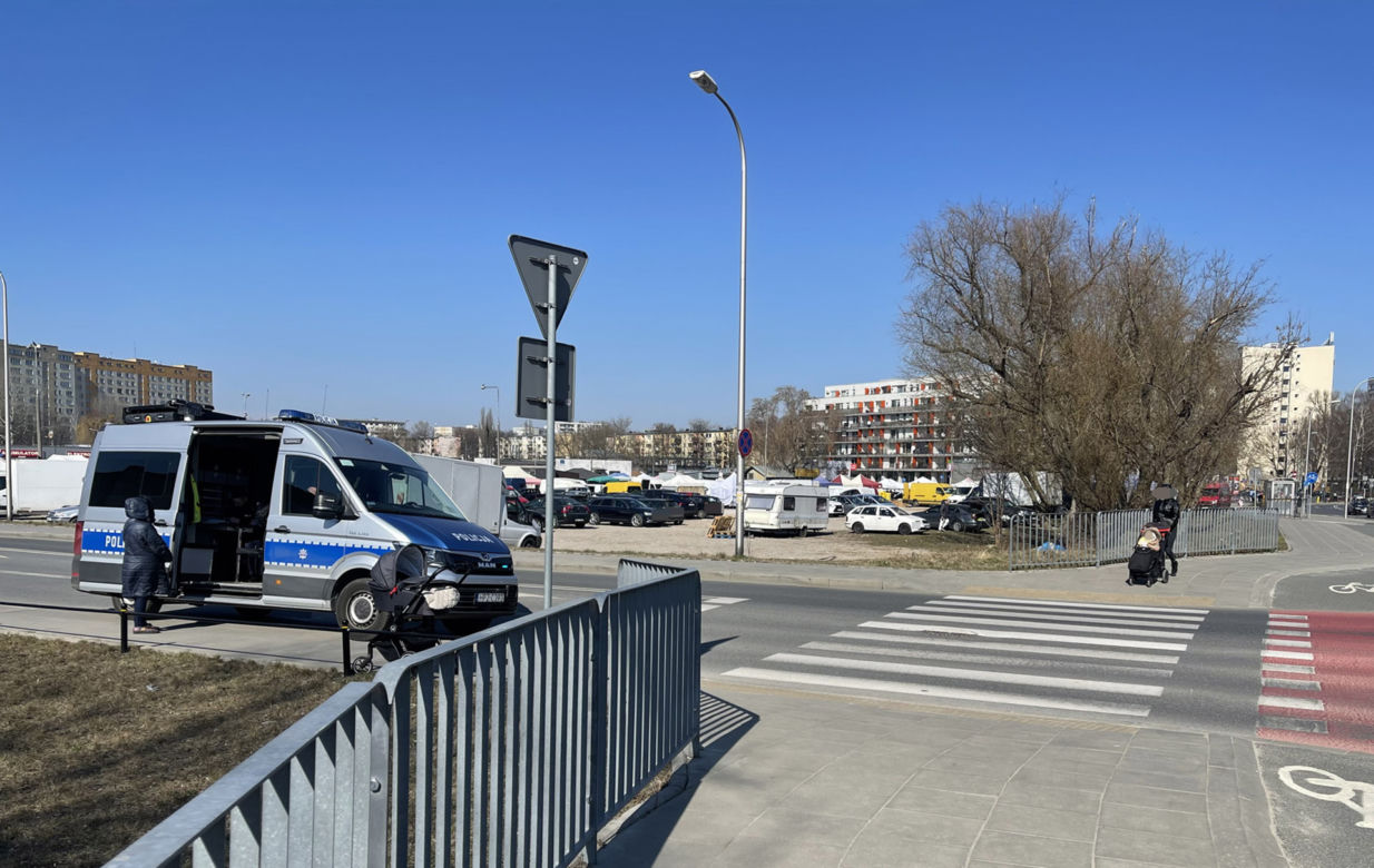 Utrudnienia po wypadku