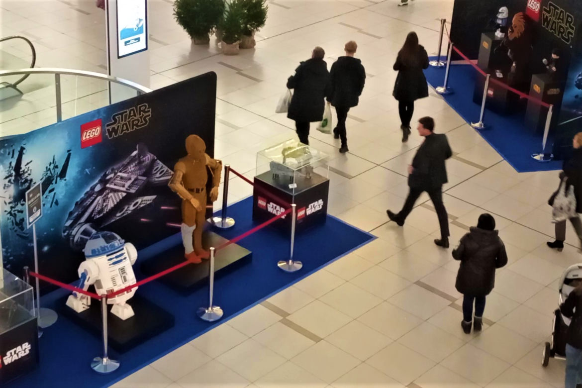 Wystawa figur bohaterów "Gwiezdnych Wojen" w Szczecinie