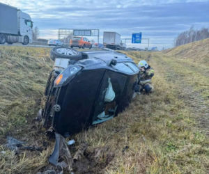 Karambol na autostradzie A1 w środę 11 grudnia 2025