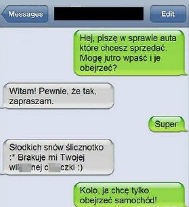 Śmieszne smsy