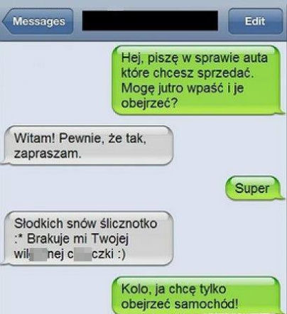 Śmieszne smsy