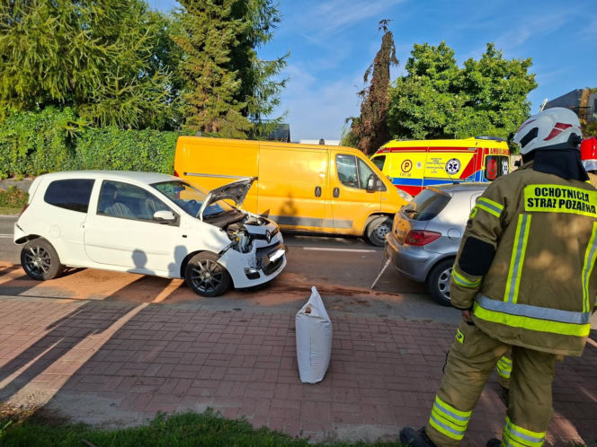 Wypadek w Warszówku