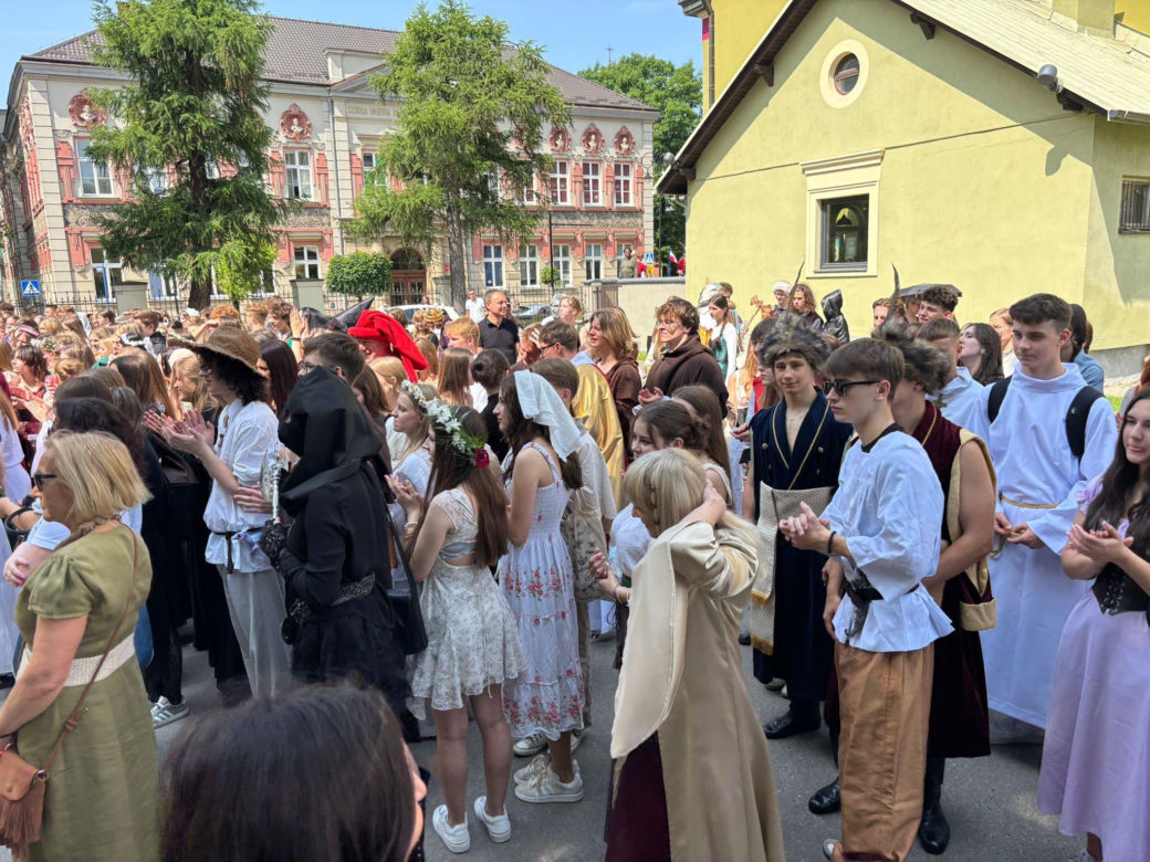 Orszak Jana Długosza w Nowym Sączu 