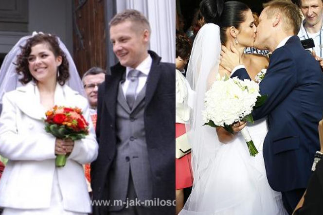 Ślub Marcina Mroczka w M jak miłość i z Marleną Muranowicz