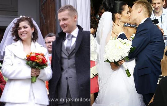 Ślub Marcina Mroczka w "M jak miłość" i z Marleną Muranowicz