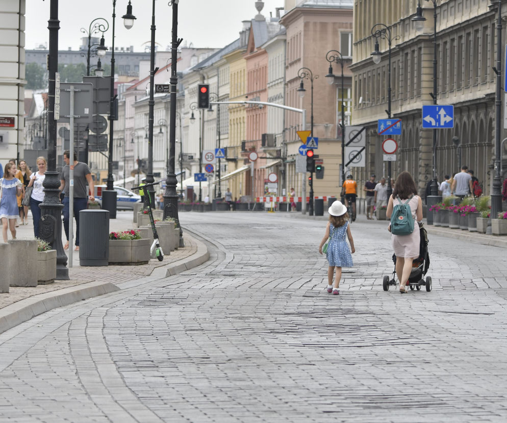 Remont Krakowskiego Przedmieścia