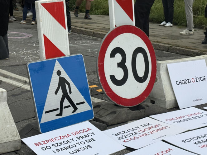 "Cichy marsz" w Krakowie po tragicznym wypadku. Zginęło młode małżeństwo