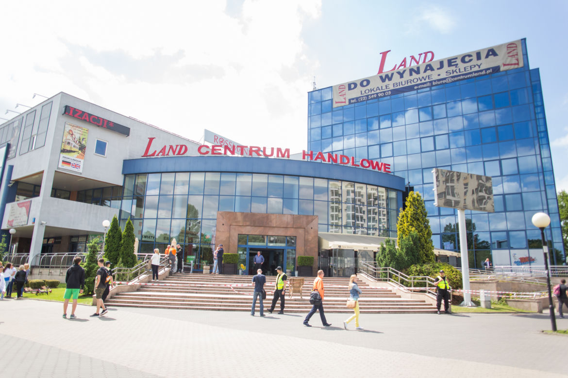 Eksplozja w centrum handlowym