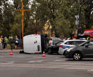 Wypadek w Warszawie
