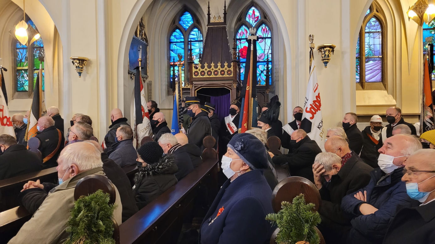 Pogrzeb Andrzeja Rozpłochowskiego w Katowicach