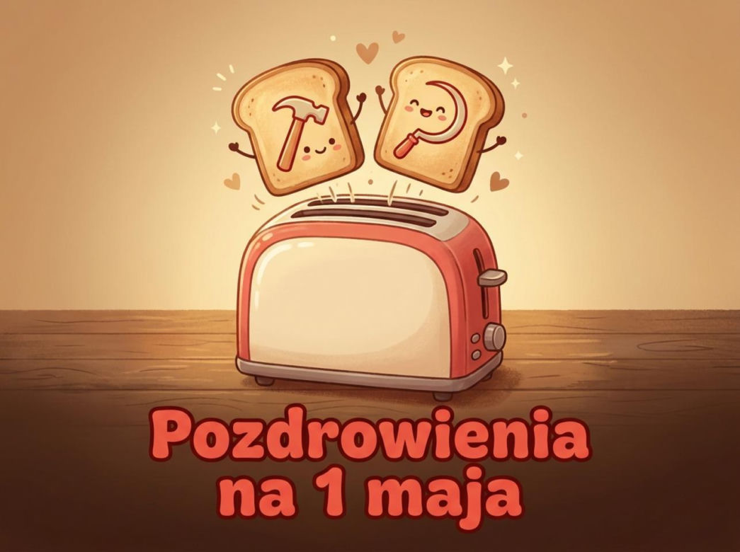 śmieszny obrazek na 1 maja