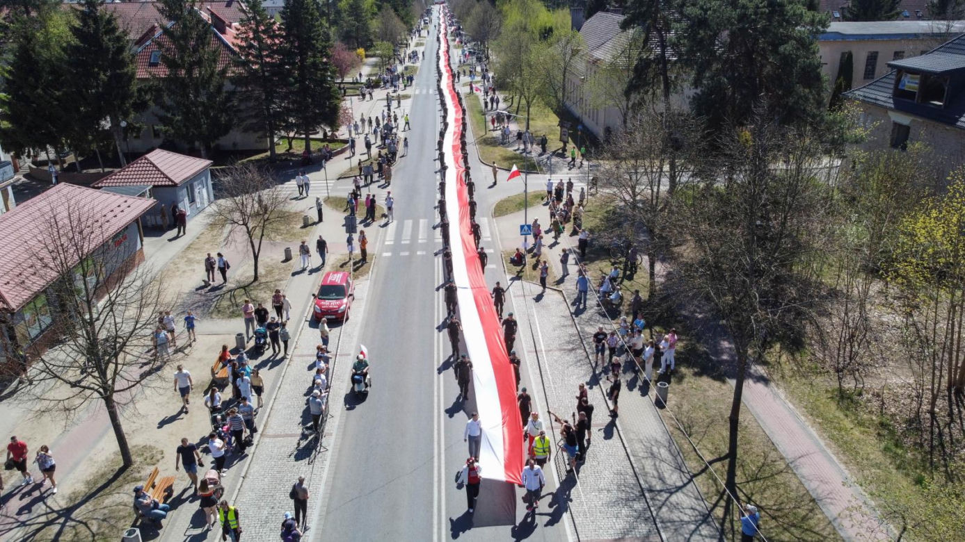Najdłuższa flaga w Polsce