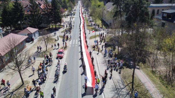 Najdłuższa flaga w Polsce