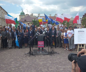 Wybory w Rzeszowie. Konrad Fijołek ze wsparciem samorządowców z całej Polski [ZDJĘCIA]