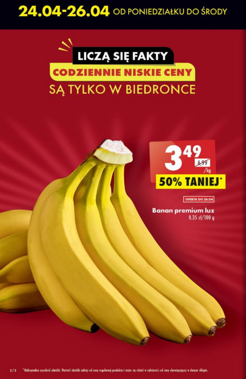 Majówka w Biedronce