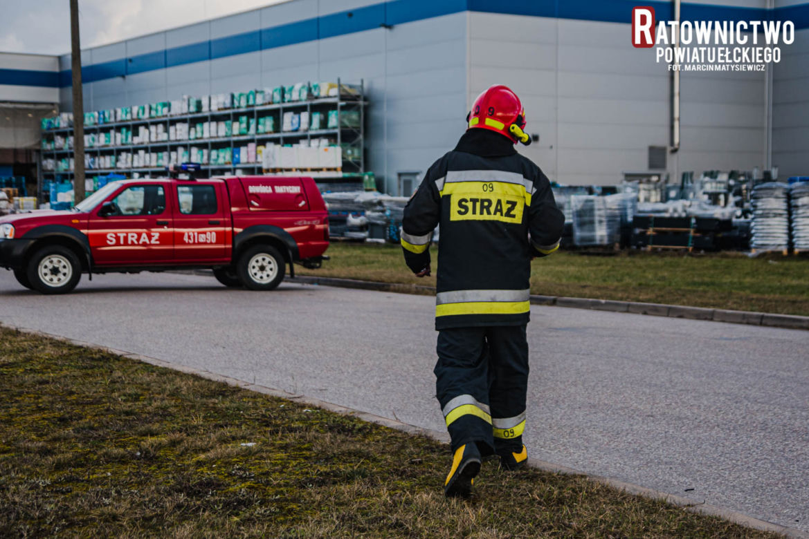 Pocisk artyleryjski na terenie budowy przy obwodnicy - Ełk !