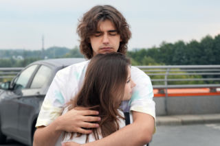 Barwy szczęścia, odc. 3296. Ewa (Gabriela Ziembicka), Romeo (Jacek Tyszkiewicz)