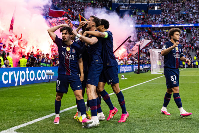 Liga mistrzów. Mecz PSG - Arsenal