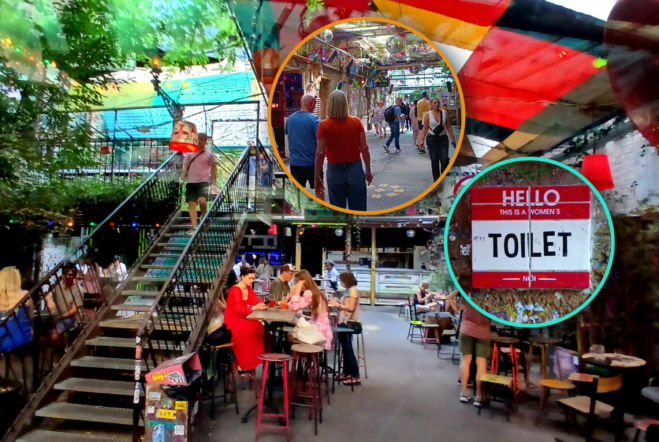Jedni przychodzą tu na drinka, inni robią sobie zdjęcia w wyjątkowej scenerii. Tutaj nawet toaleta jest jak dzieło sztuki! 