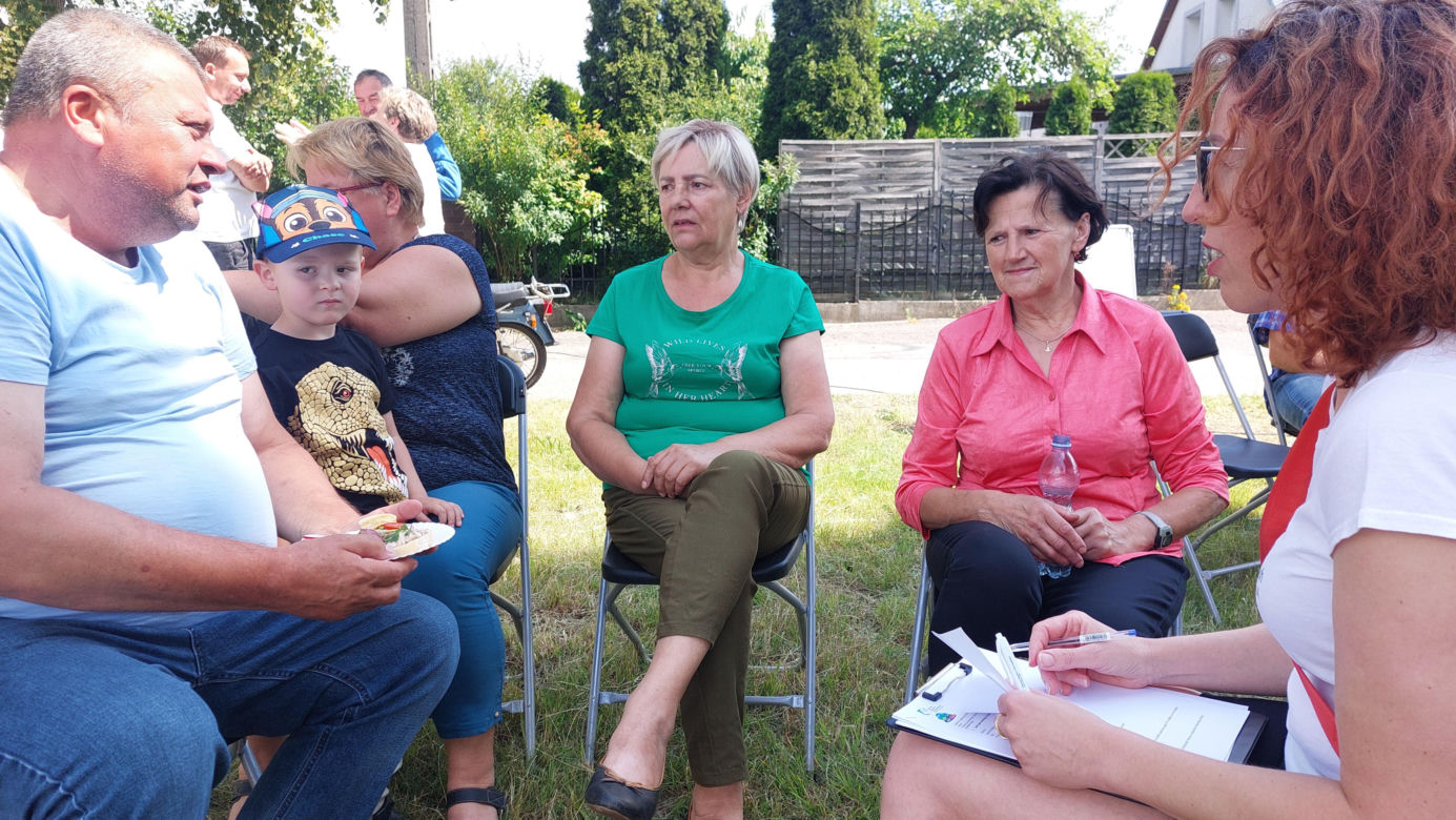 Śniadanie Obywatelskie na os Lubawskim w Iławie