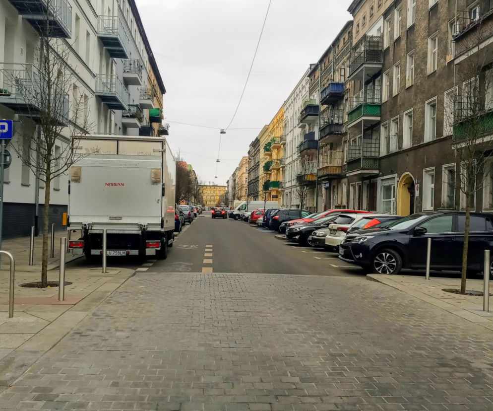 Przebudowa ulic w centrum Szczecina - marzec 2021