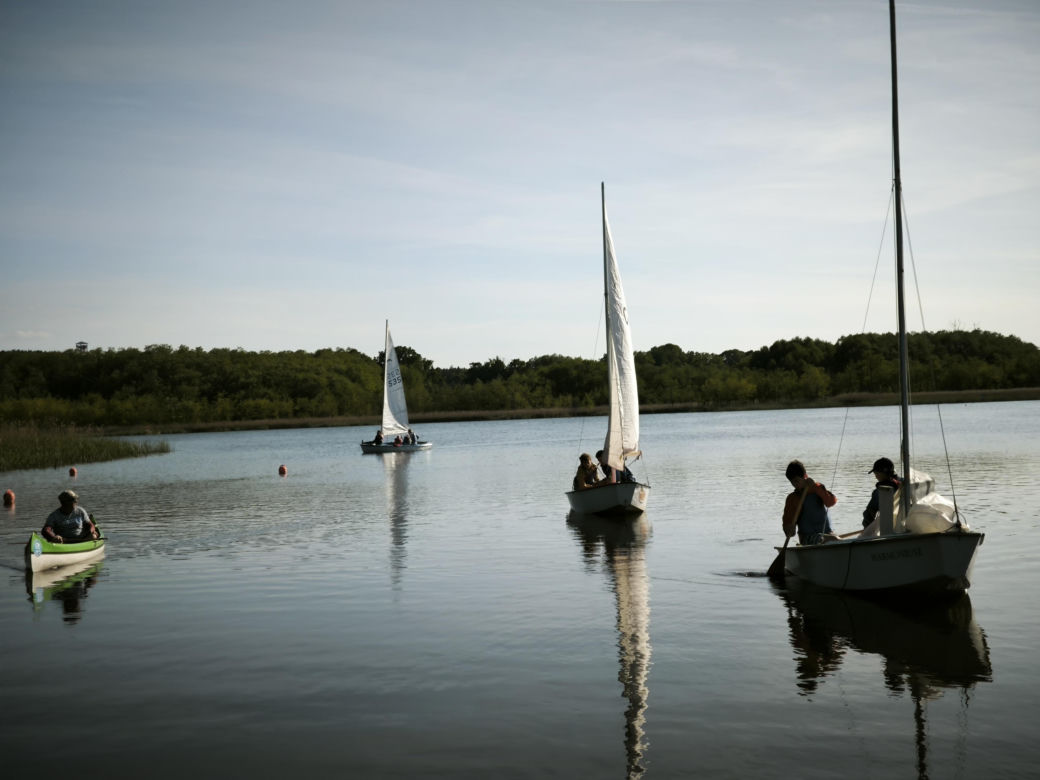 Plaża w Osiecznej przed sezonem letnim 