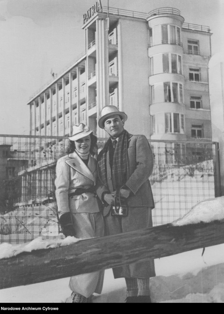 Patria w Krynicy - pensjonat Jana Kiepury, lata 30. XX wieku