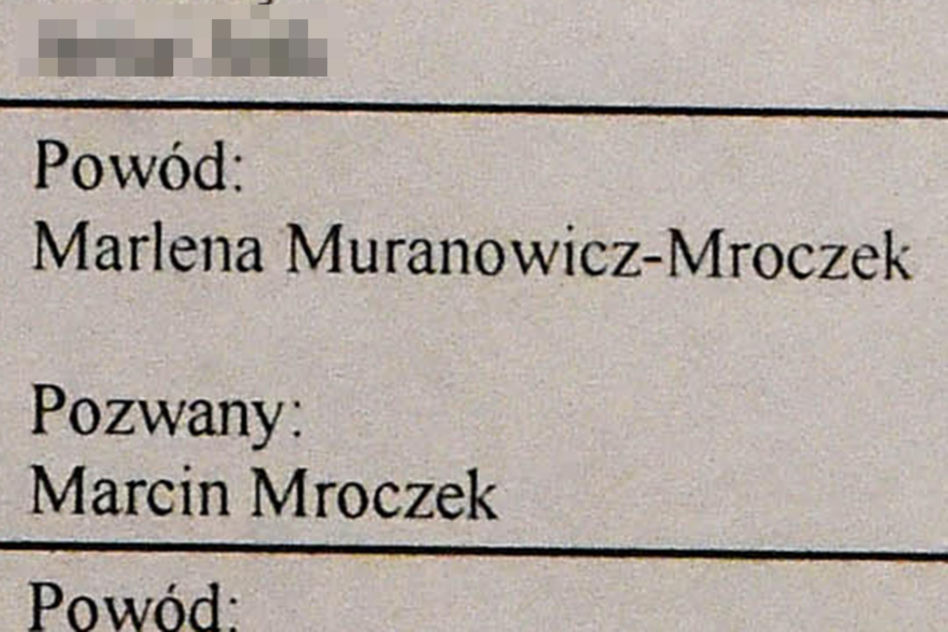 Marcin Mroczek rozwód