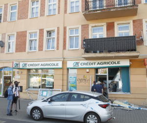 Wrocław: Złodziej wysadzili bankomat w banku na Karłowicach