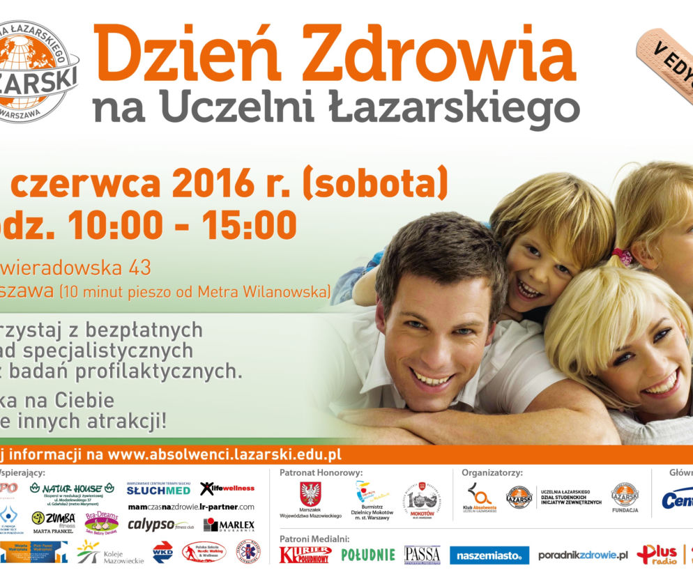 Dzień Zdrowia na Uczelni Łazarskiego
