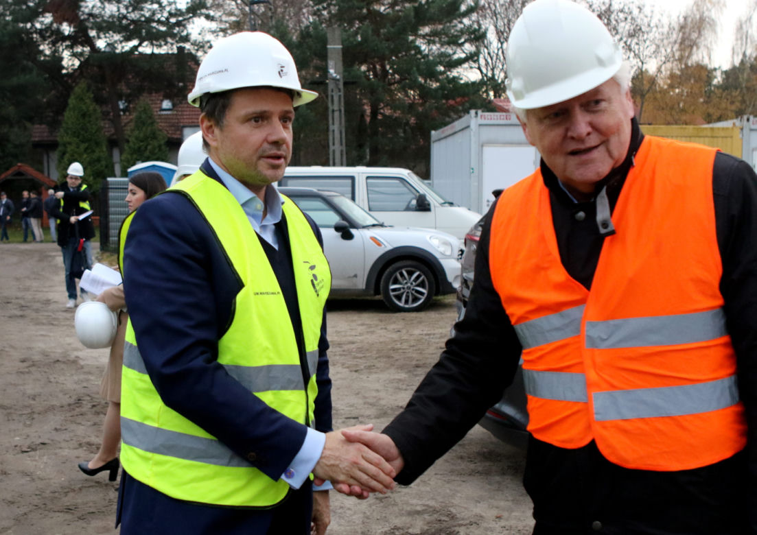 Rafał Trzaskowski odwiedził Wesołą