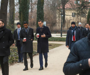 Premier poszedł z szefem Google na kawę