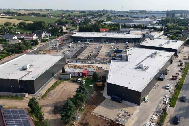 Nowy park handlowy o powierzchni 10tys metrów kwadratowych już na ukończeniu w Brodnicy