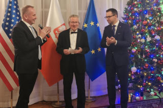 To nie był zwykły świąteczny wieczór polonijnych lekarzy. Wzbogaciło go prestiżowe wyróżnienie